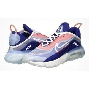 Nike Air Max 2090 USA-CT1091-101 White/White Chile Red Size 8.5 New
